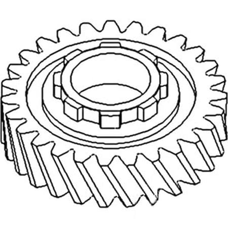 New 3rd Gear With 27/8 Teeth Fits Allis Chalmers 170 175 D17 D19